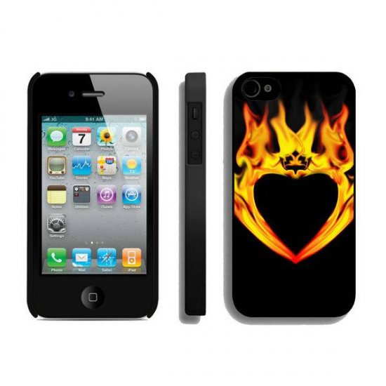 Valentine Fire Heart iPhone 4 4S Cases BRE | Women